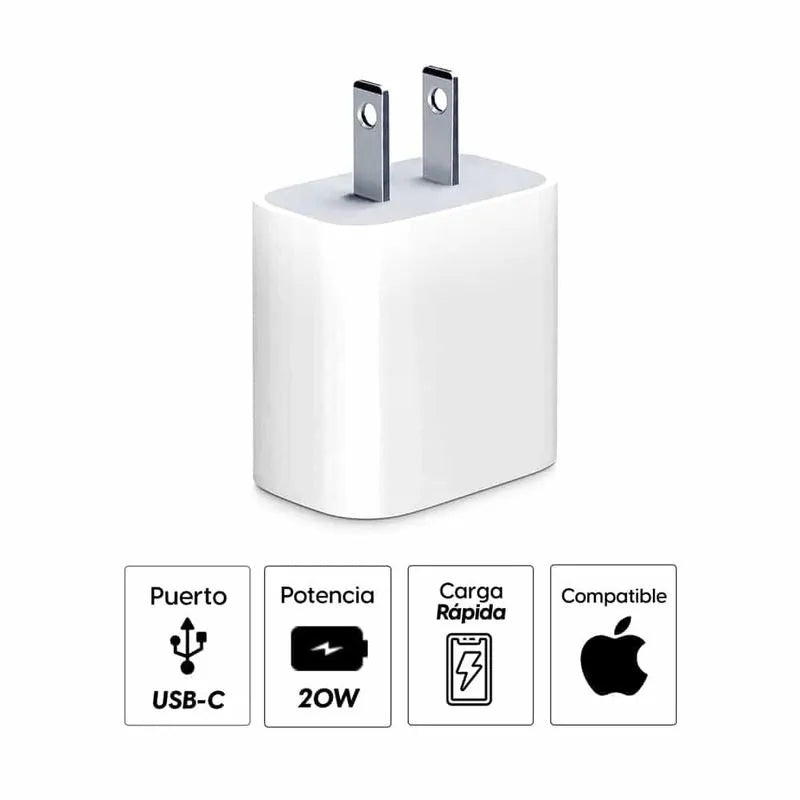 Adaptador de corriente USB-C de 20 W – Original Apple