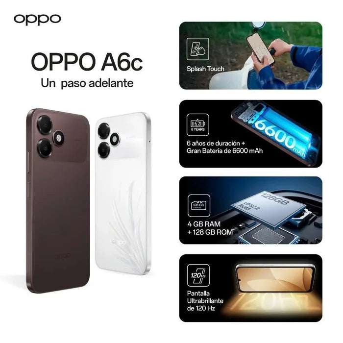 OPPO A6c – 4 GB + 128 GB